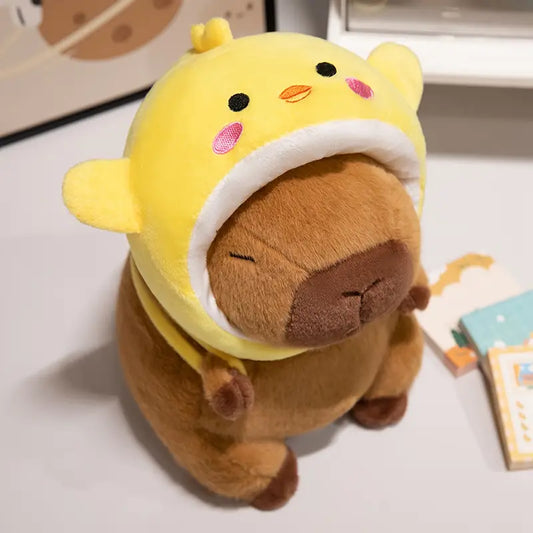 Capy Plushie | Capybara Kuscheltier in verschiedenen Kostümen