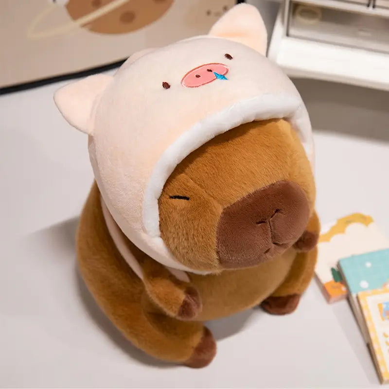 Capy Plushie | Capybara Kuscheltier in verschiedenen Kostümen