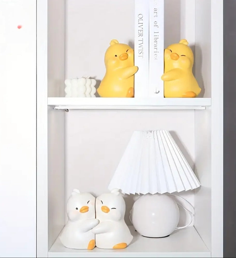 Hug Ducks | Buchstützen in niedlicher Entenform